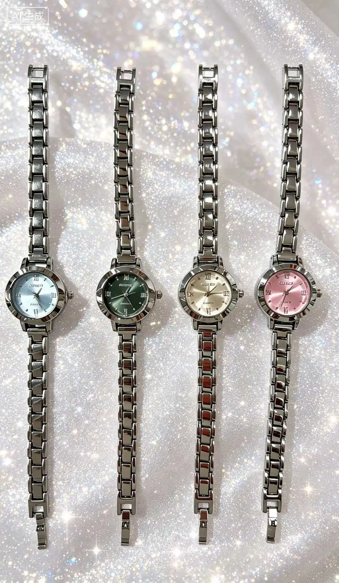 New Fashion Watches For Woman Small Casual Quartz Watch Women Students Stainless Steel Bracelet Watches Gifts Girls Wrist Clock