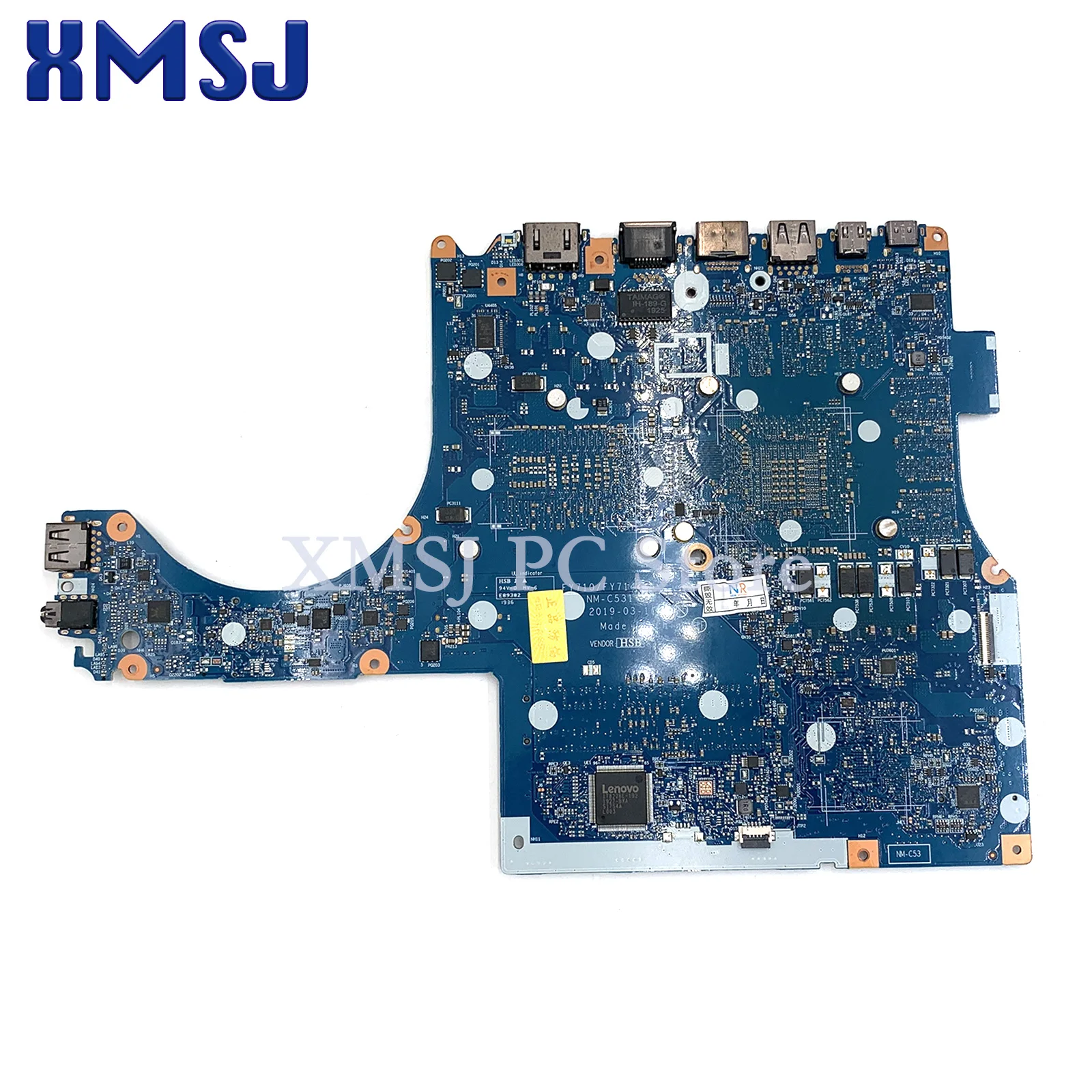 NM-C531 For Lenovo Legion Y540-17IRH Laptop Motherboard With i5 i7 CPU GTX2060 GTX1660Ti 6G GPU 5B20S42485 5B20S44065 5B20S44067