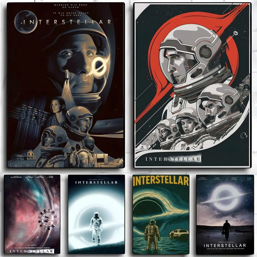 Movie I-Interstellar Poster Wall art print art suitable for living room bedroom bar parlor home decor gift