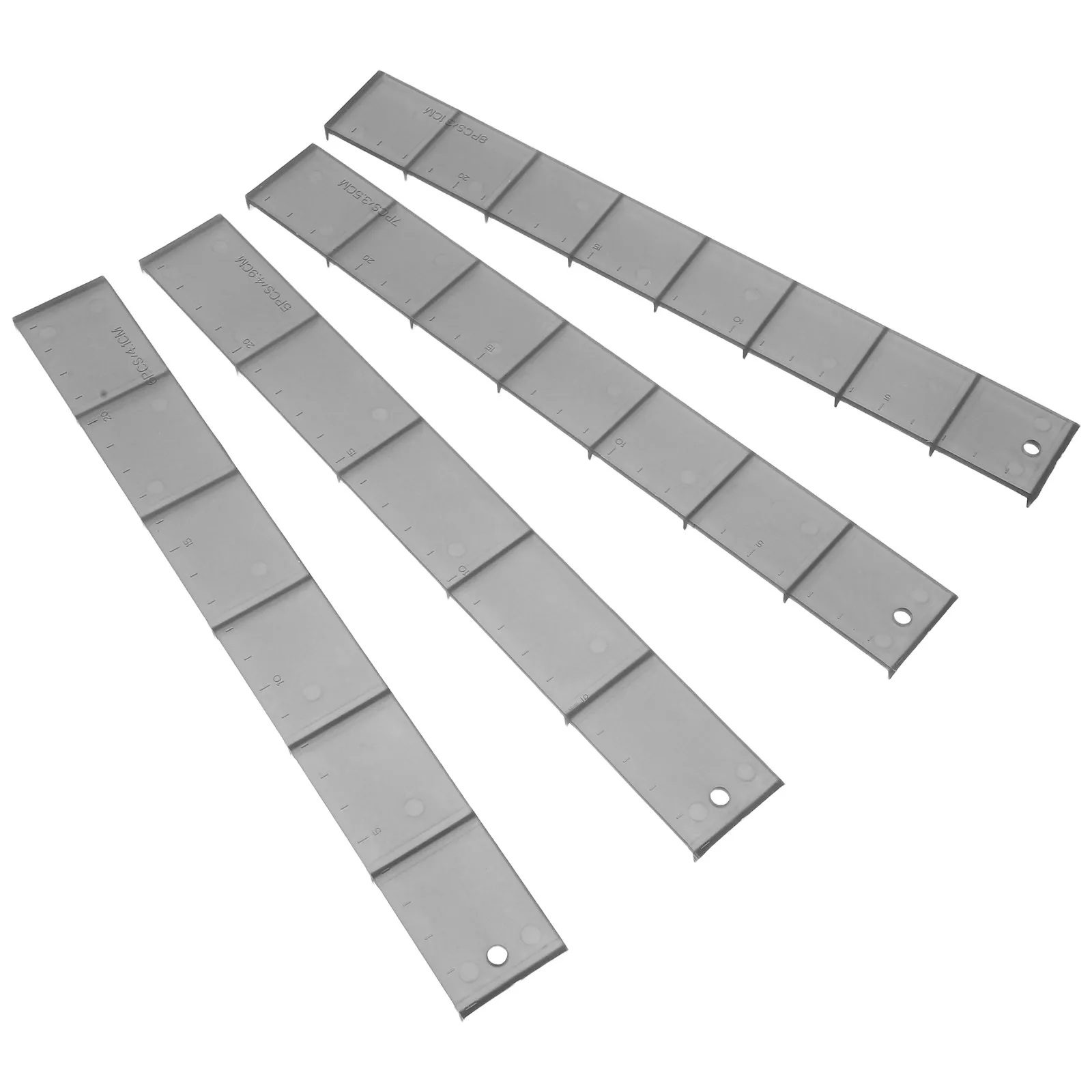 Cake Roll Cutting Ruler Set Uniform Thickness Slicing Guide Equal Division Baking Measuring Tool