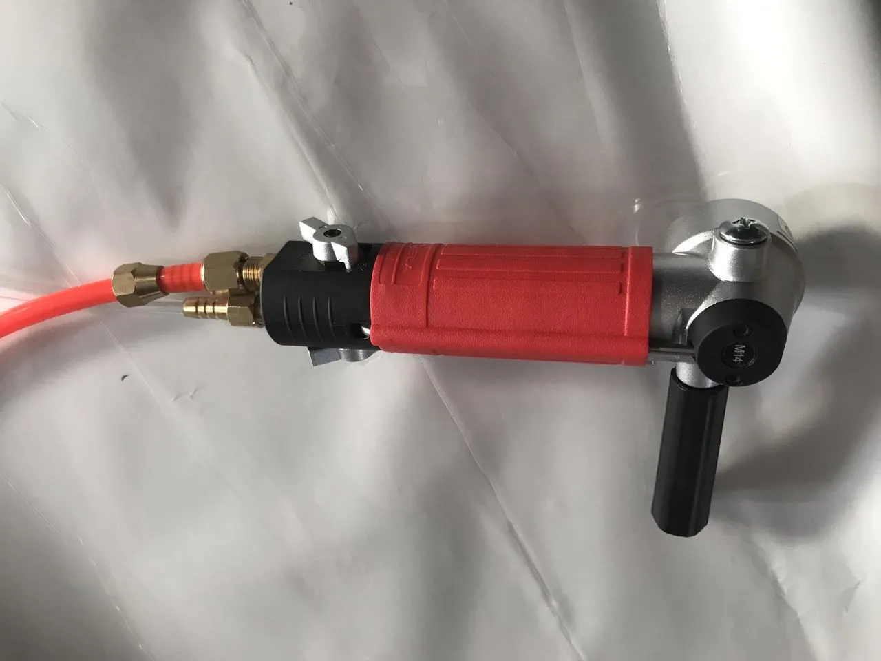4 Inch Rear Exhaust Water Injection Pneumatic Water Mill Stone Polishing Machine