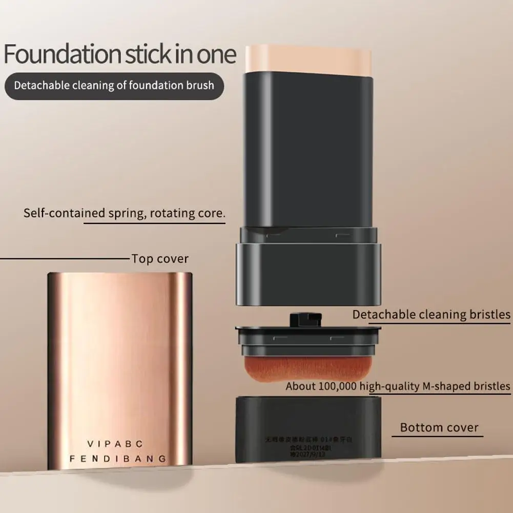 消しゴムファンデーションスティックしっとりライトコンシーラーリキッドファンデーション長持ち完璧なメイクアップ顔美容メイクアップ化粧品