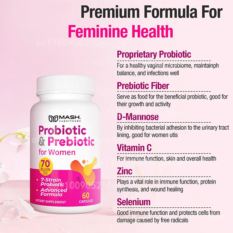 16 Billion CFU Probiotics (Daily Balanced) | Supports Digestion, Skin & Immunity, Relieves Diarrhea & Bloating