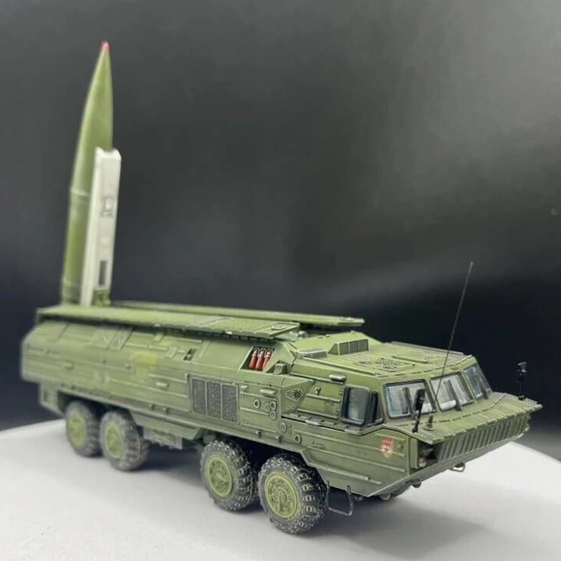 AM 1:72 Scale Resin Spider (SS-23) Tactical Ballistic Missile Tank Model Adult Toys Cars Classics Gift Souvenir Static Display