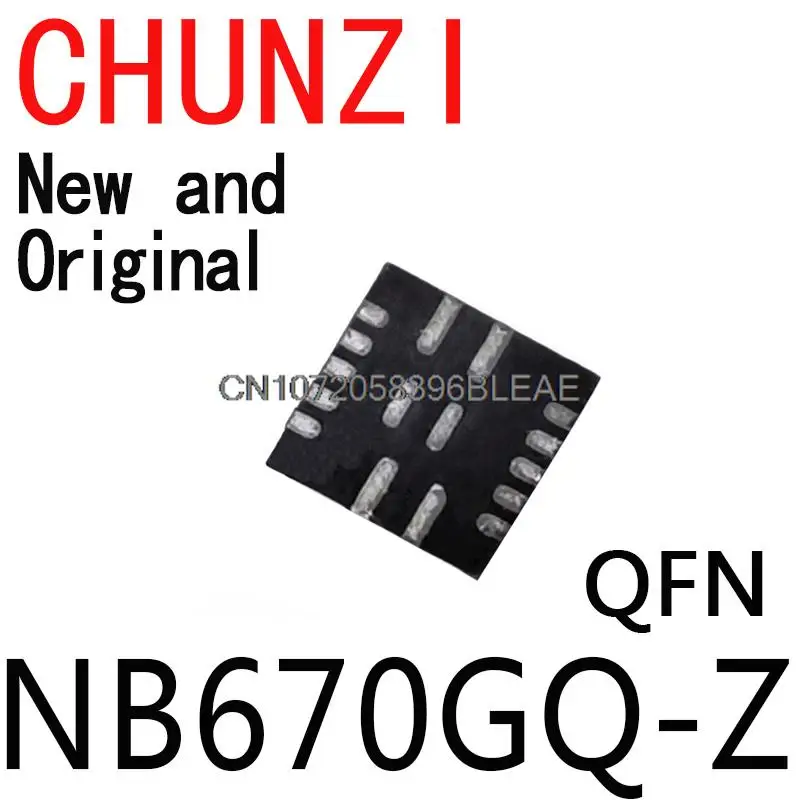 10PCS New and Original NB670GQ NB670 ADZD QFN Stabilizer Laptop Chip NB670GQ-Z