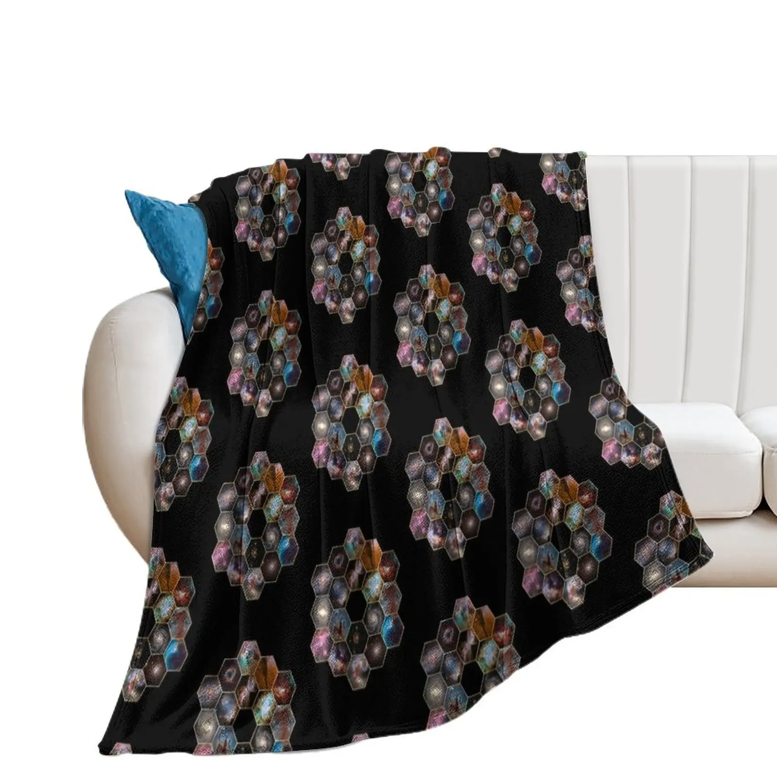 

James Webb Space Telescope Throw Blanket halloween Decorative Throw Plaid Single Blankets