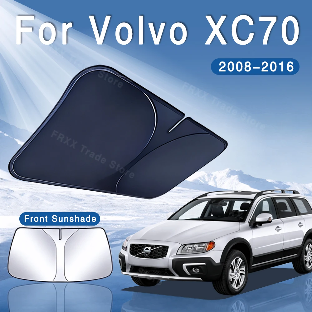

Foldable Car Sun Visor Front Windshield Sunshade Heat Insulation Summer Cooling Auto Accessories For Volvo XC70 2008~2016 2009