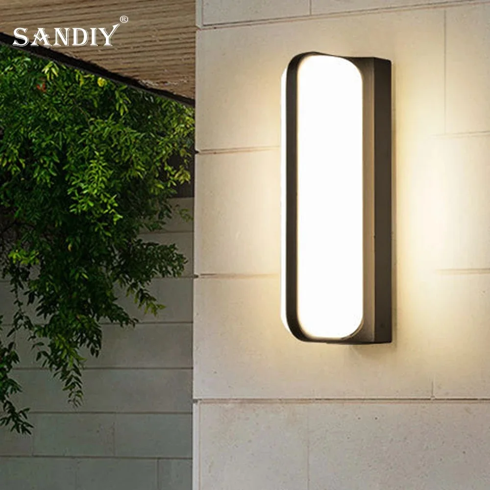 

NEW Outdoor Wall Light Modern Waterproof Balcony Staircase Light Outdoor Personalised Courtyard Garden Corridor Aisle Gate Light