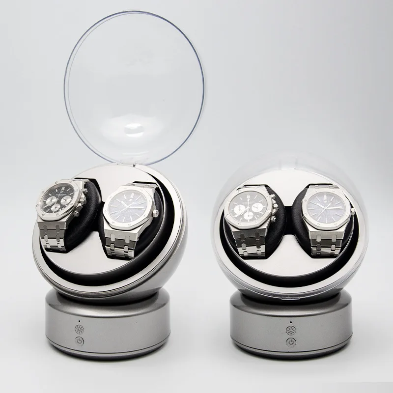 Rechargeable Watch Winder Non Slip Noise Reduction Winders Storage Protect Mechanical Watches Winder Automatic Movement Boxes