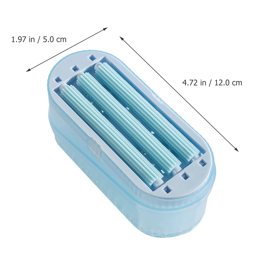 

Foaming Soap Box with Brush Plastic Home Soap Container Shoe Dish Cleaning Scrubbing Holder Laundry Brush