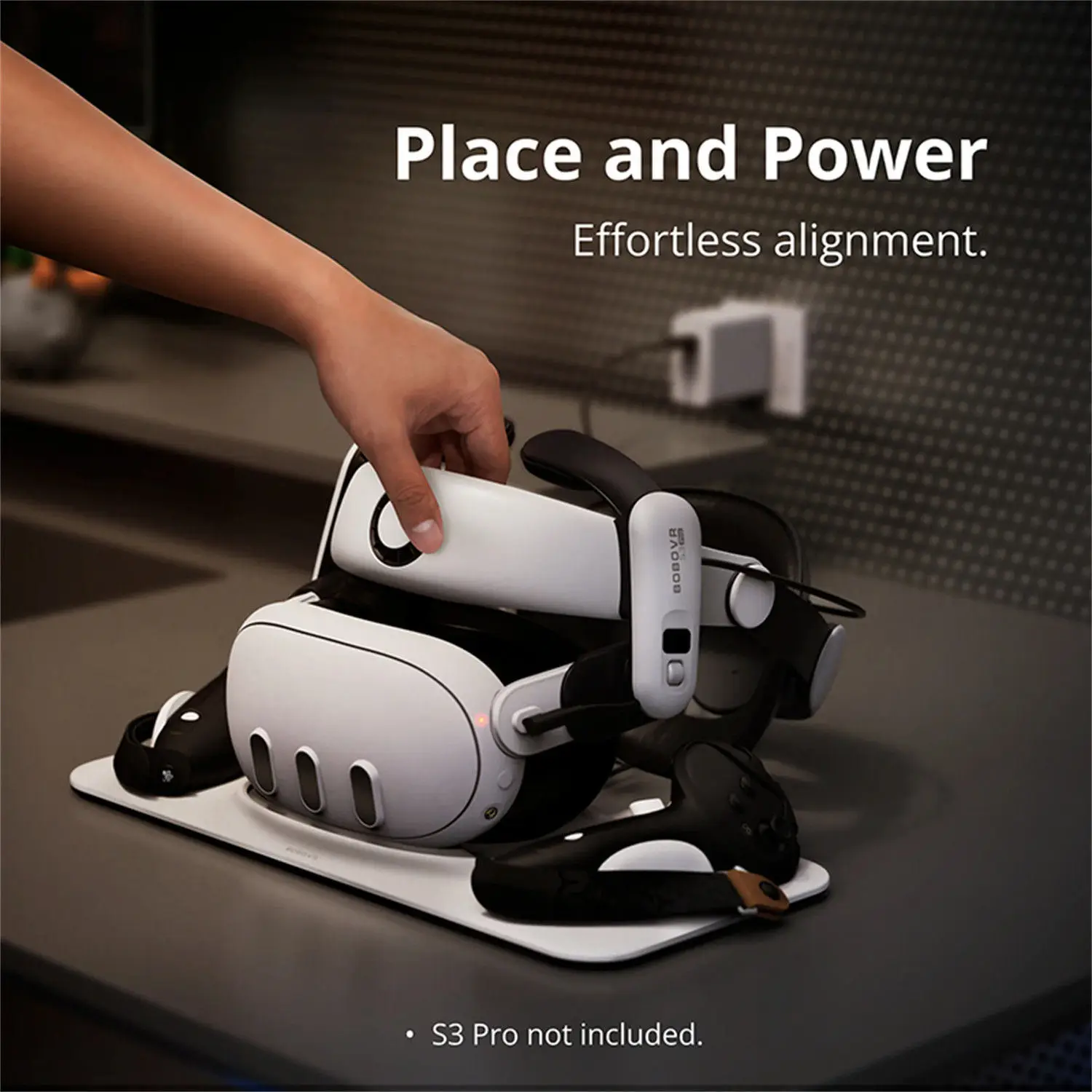 BOBOVR D3 充電ドック オールインワン パワーステーション Meta Quest3 