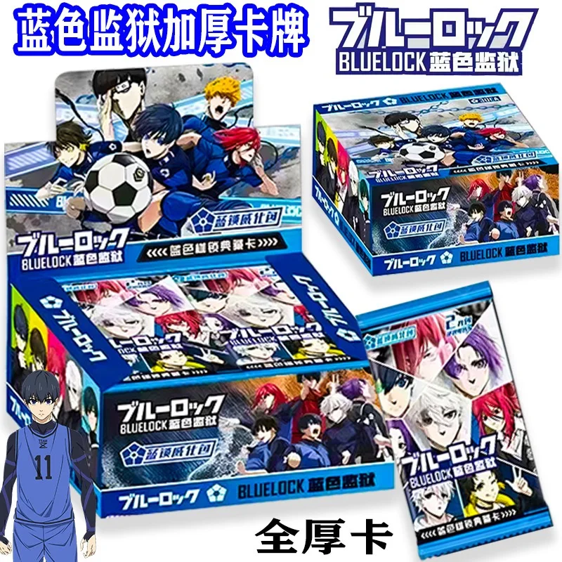 Blue Lock Card Thread Teacher Rin Bee Music Back Nagi Makoto Shiro Guangu Blue Lock Anime Collection Card Stamp Change Cards