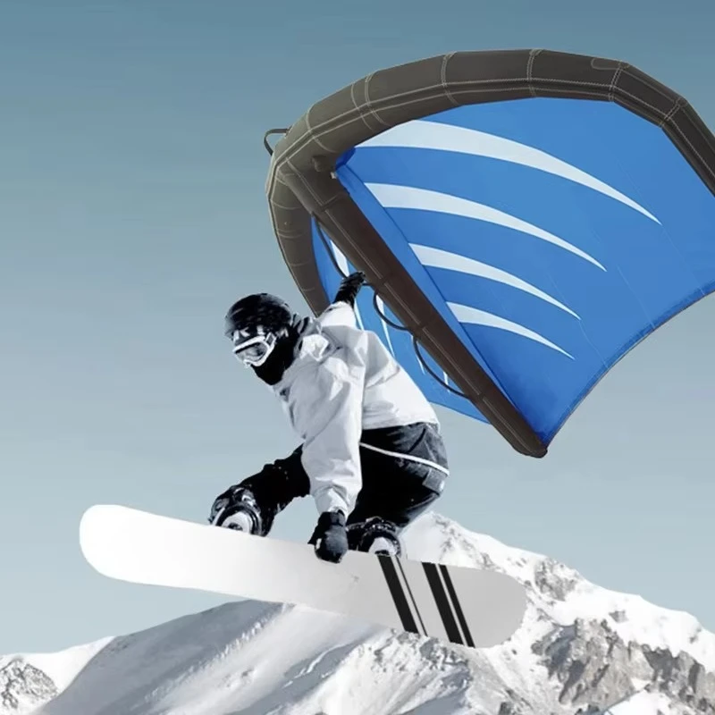 

Hot Sale Blue Surfing Wings Spinnaker Kite Vice Board Windsurfing Sea Surfboard Kite Sailing