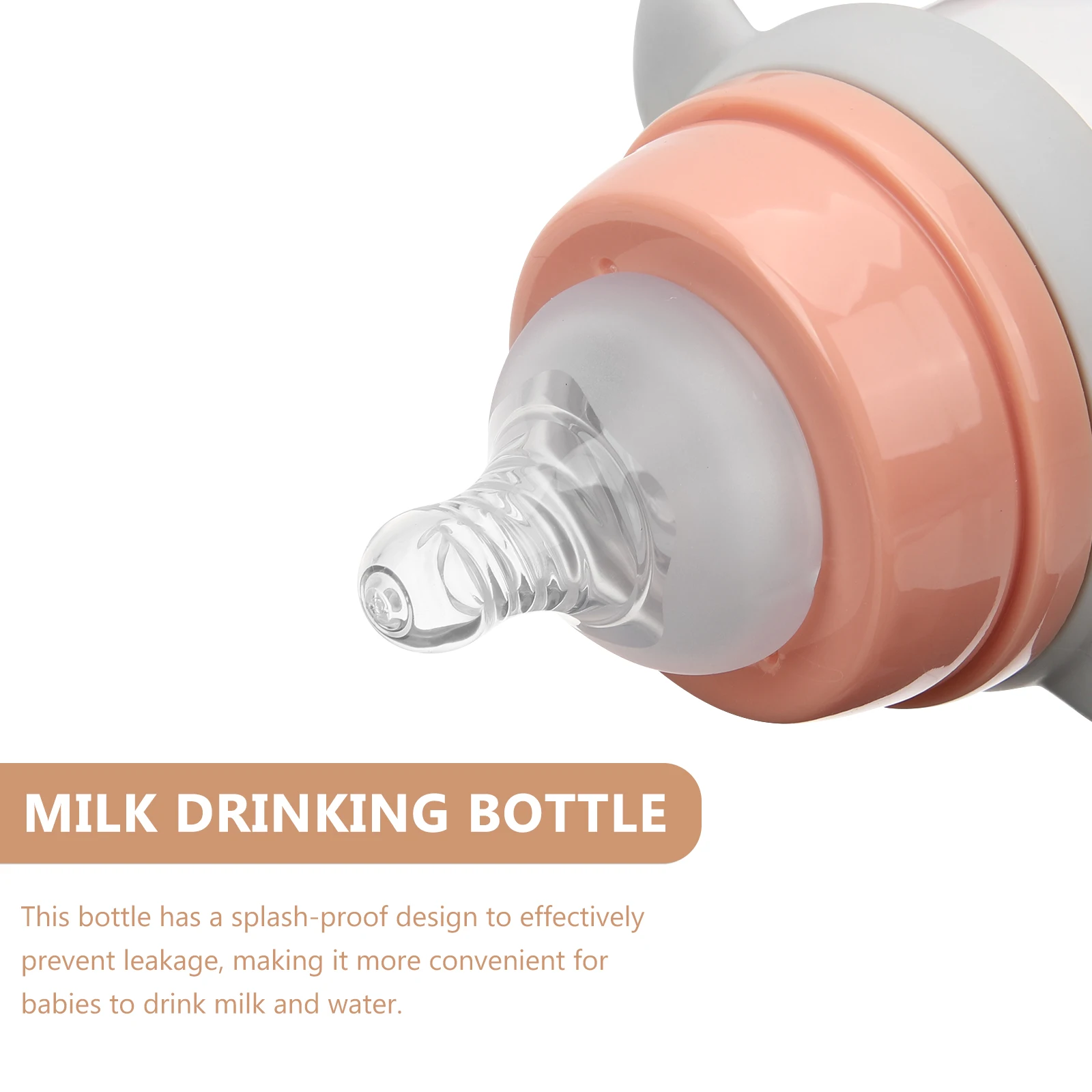 

180ml Anti Slip Baby Milk Straw H Newborn Toddler Feeding Cup Kids Water Drinking Bottle Infant Baby Bottle