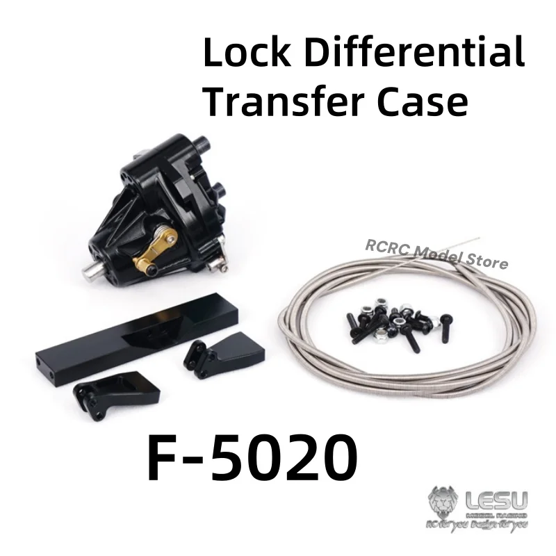 

LESU RC 1/14 замок дифференциала раздаточной коробки центральный дифференциал F-5020 для Tamiya RC 1/14 запчасти для тягача аксессуары