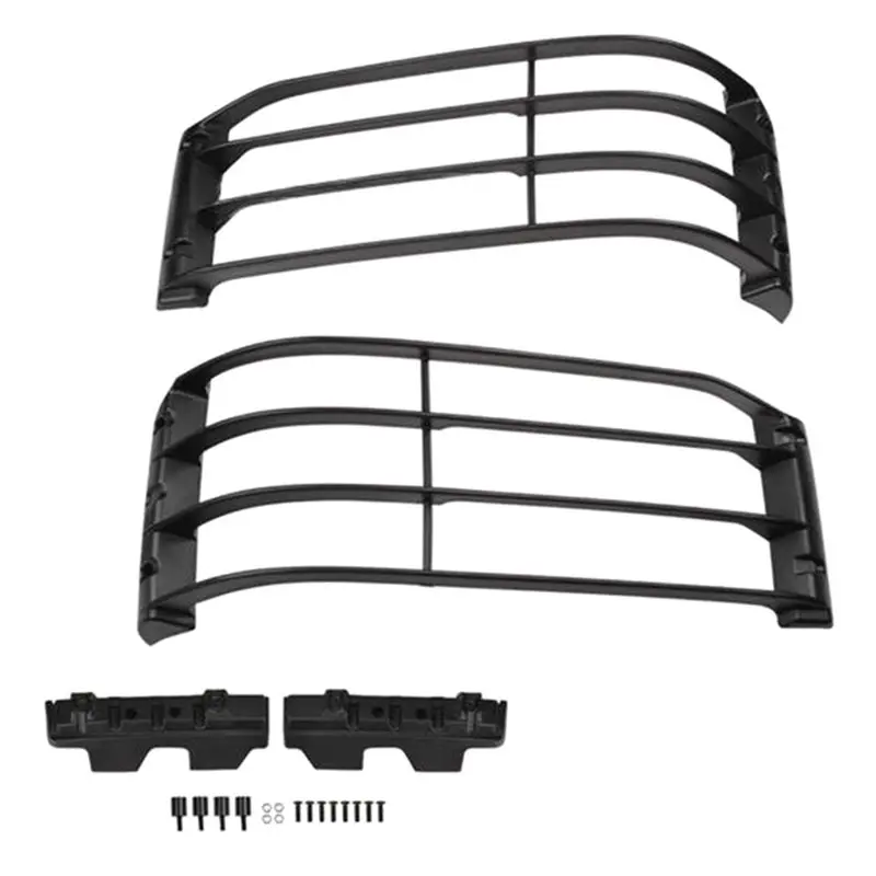 2Pcs Headlight Lamp Guard Set For Land Rover Discovery 2-N25R