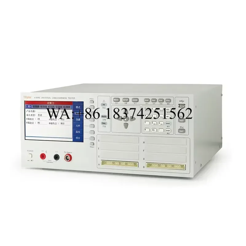 Wmwmnu for Tonghui TH8602-1 TH8602-2 TH8602-3 TH8602-4 TH8602B TH8602C TH8603-4 Cable Measurement Instrument Harness Tester