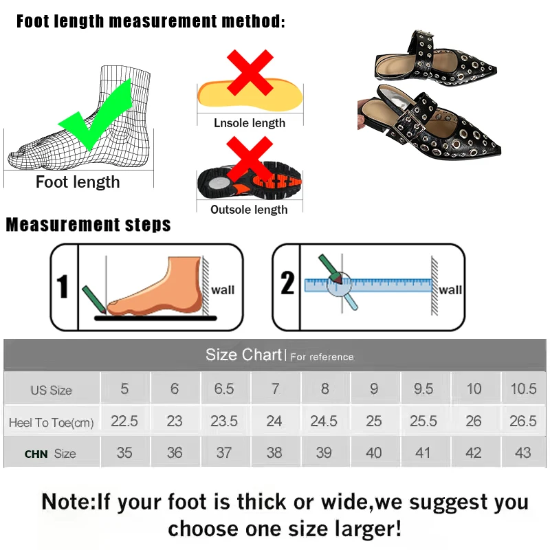 Big Size Luxury Women Flats Sandals Shoes Female Casual Buckle Strap Fashion Pointed Toe Ladies Sandals Shoes Slingback