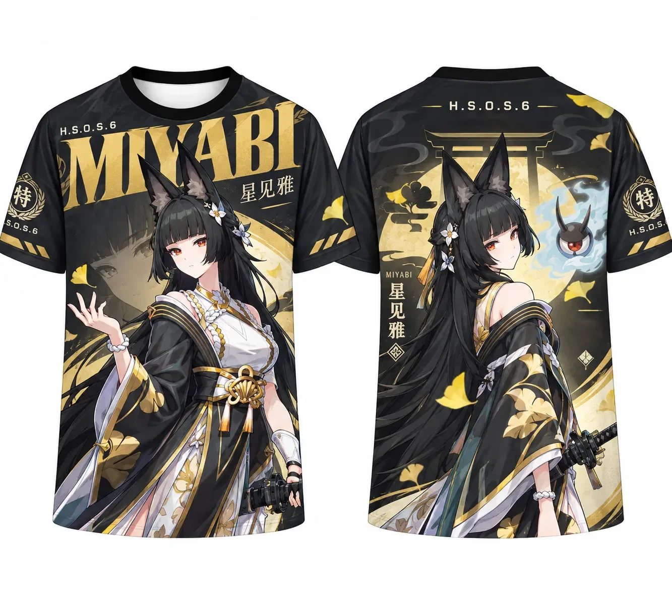 Zenless Zone Zero ZZZ Anime Cheap Graphic T-Shirt Miyabi Yanagi Soukaku Harumasa All Over Print Jersey, Breathable Quick Dry Tee