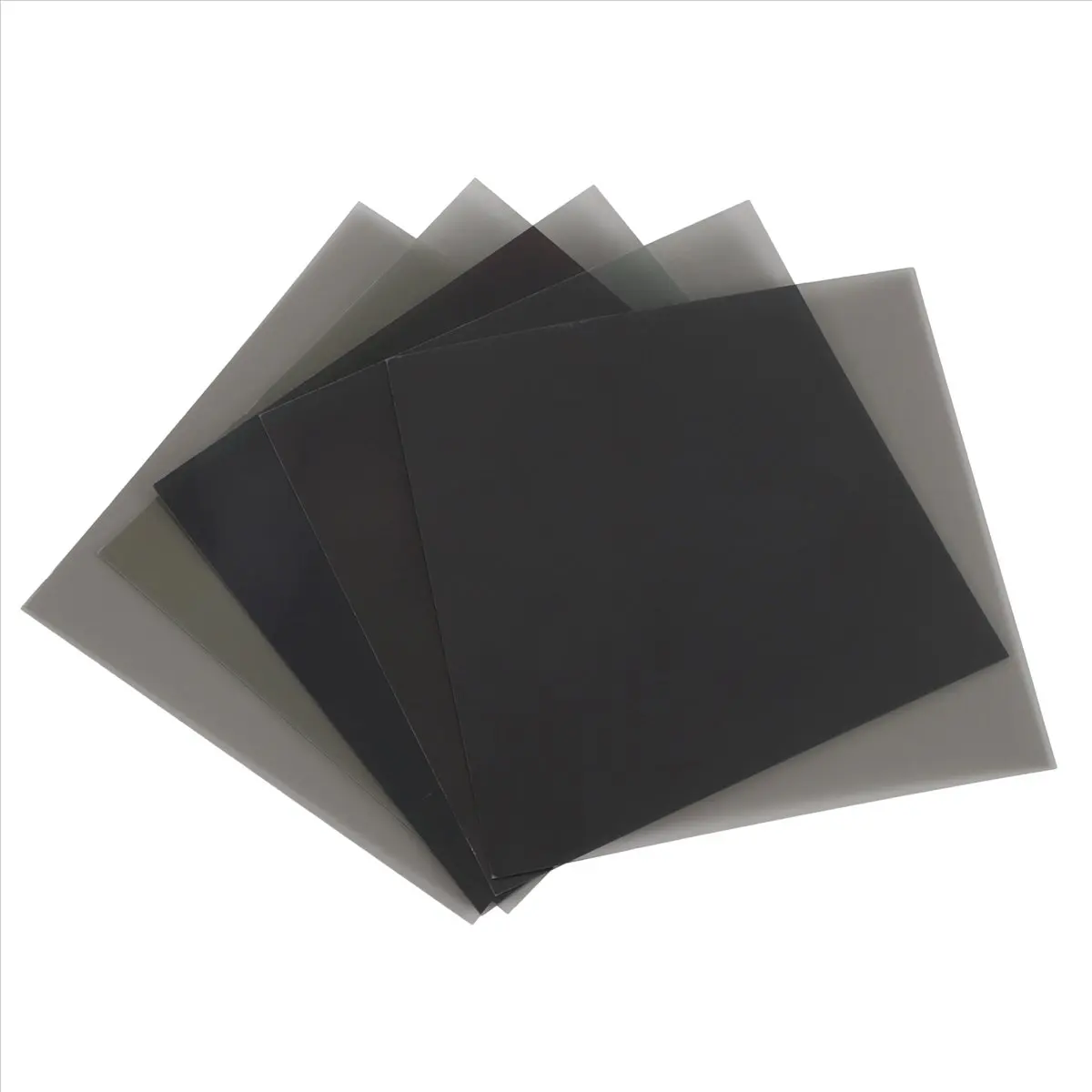 A99X Linear Polarizer Film LCD/LED Polarized Filter Polarizing Film for Polarization Photograph 10X10cm ,5PCS No Adhesive