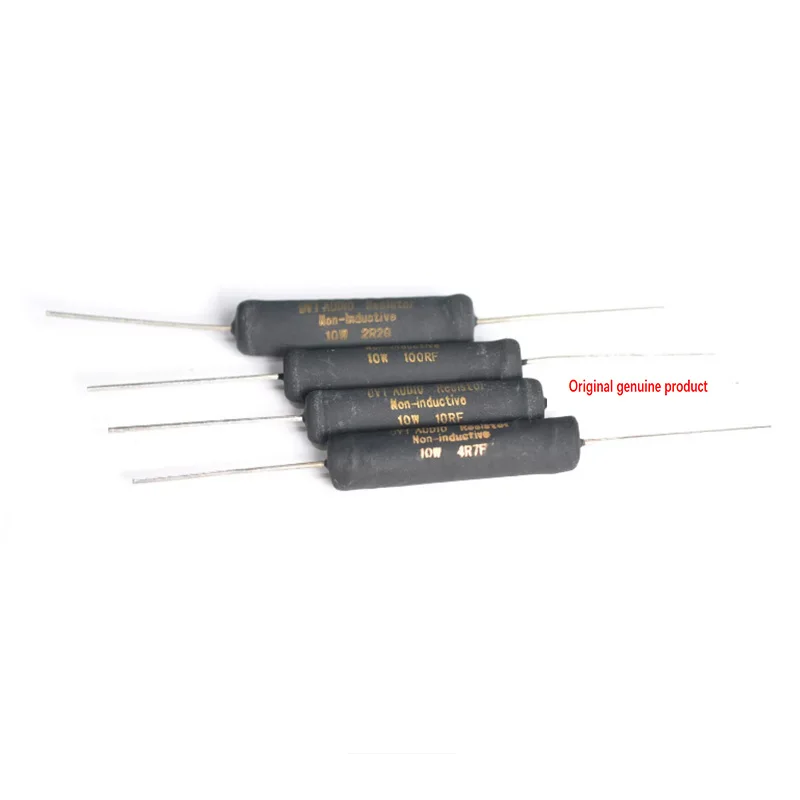 1pcs Original American DVT AUDIO 10W silver foot, fever divider dedicated non inductive resistor