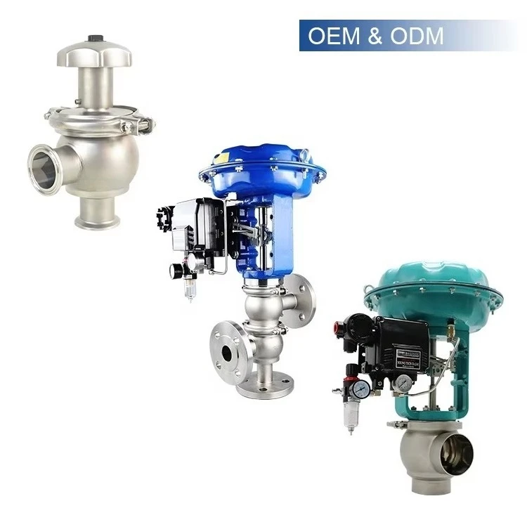 Mini válvula de globo de válvula de assento de alerta de reversão pneumática