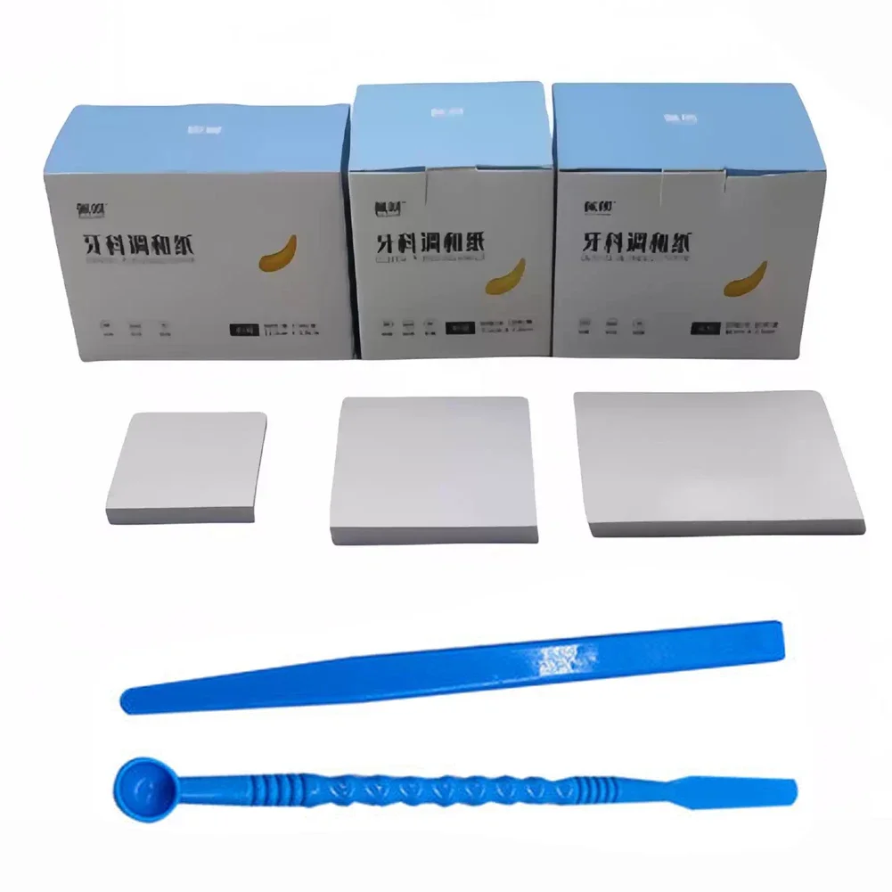 

Wholesale Disposable Dental Blending Paper S/M/L Thickening Leakproof Dentistry Cement Powder Mixing Pad With Mixed Rod Spatula