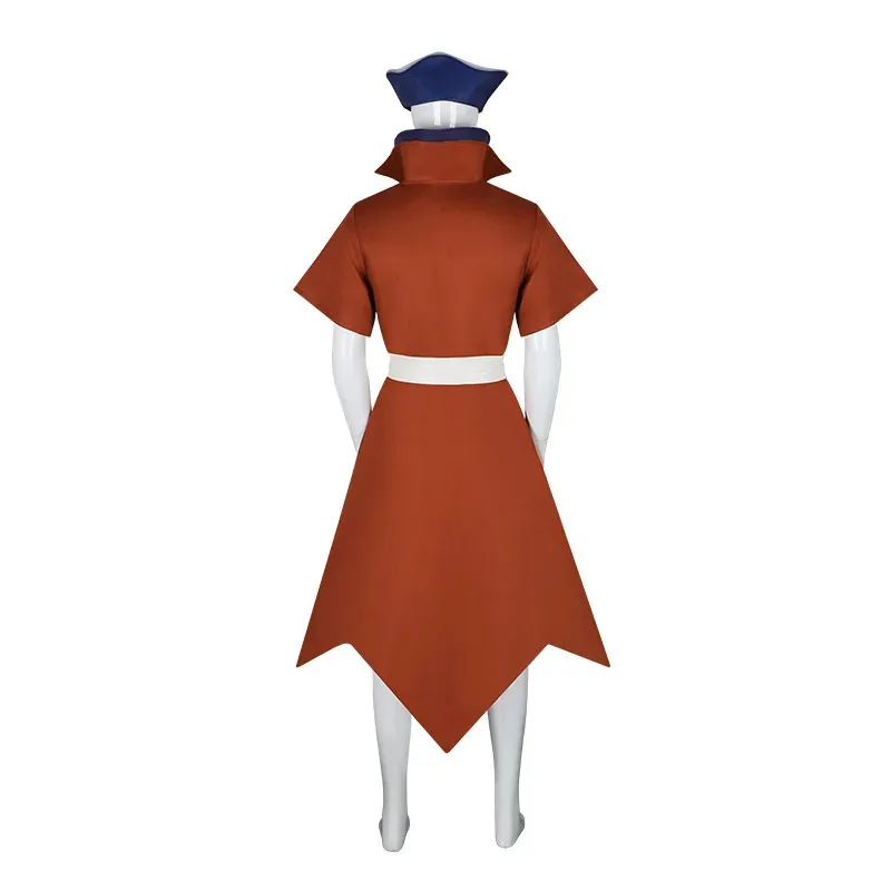 2025 11 دكتور نانامي ريوسوي ستون أزياء تنكرية موحدة للرجال ملابس أنيمي الجلباب والقبعات بدلة لعب الأدوار للهالوين