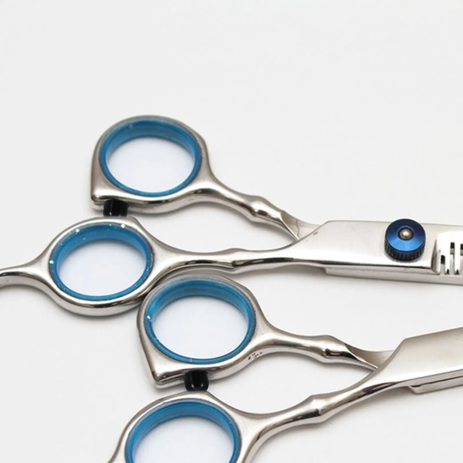 

12Pcs Hair Scissor Compact Scissor Bumpers Replacement Muffler for Salon Use Quiet Styling Tool Barber Shop Supplies