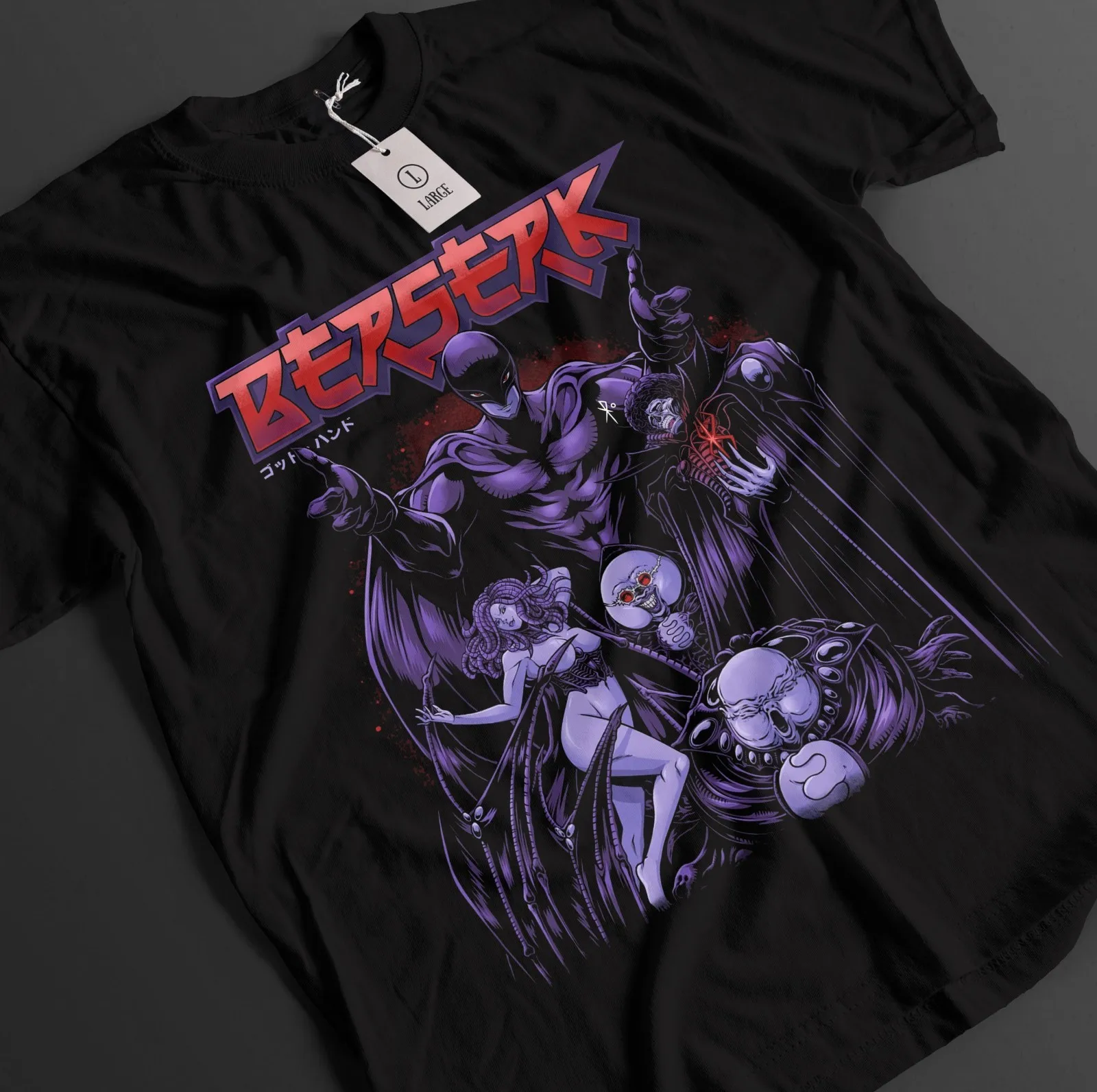 Berserk Shirt Guts Tshirt Casca T-Shirt Griffith Top Warrior Anime Unisex Tee