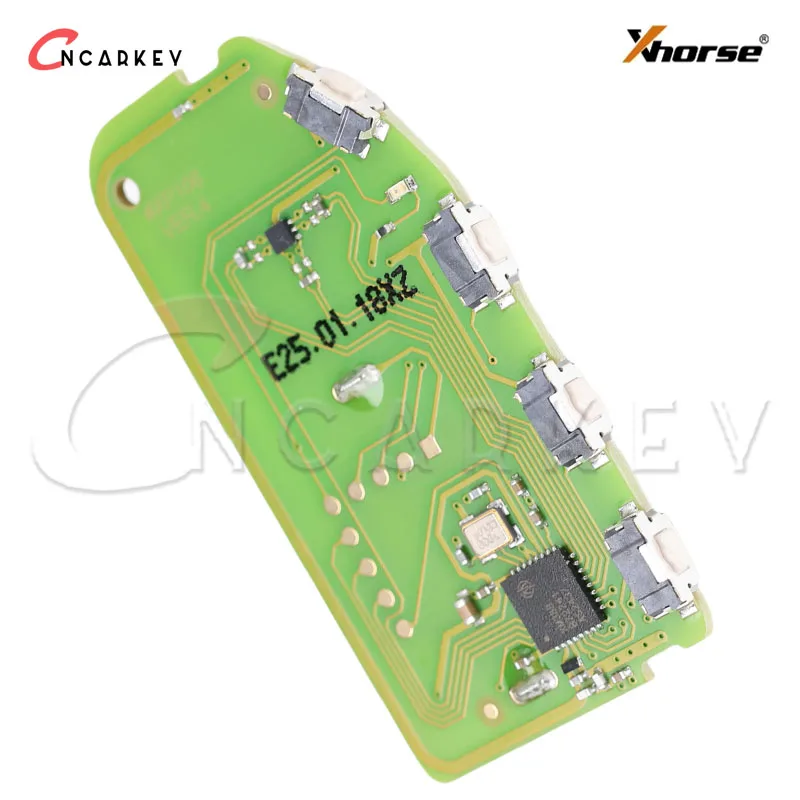 Xhorse VVDI XZKA82EN ثنائي الفينيل متعدد الكلور خاص حصريًا لسيارة Hyundai Kia العالمي القرب بدون مفتاح لوحة دوائر كهربائية جانبية 4 أزرار عالمية