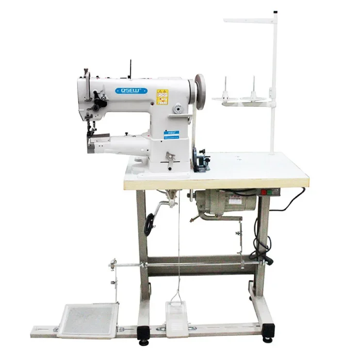 QS-1341L auto lubricating cylinder bed big hook heavy duty triple feed lockstitch industrial sewing machine