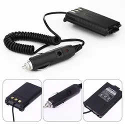 For Baofeng UV-5R Series Two-way Radio 12V Car Charger Battery Eliminator for Dual Band Radio UV5R UV5RA UV5RE 1.48m Length