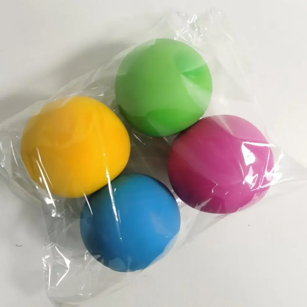 Squeeze Your Stress Away with Color-Changing Tofu Balls: Eva-Foam Filler Toy Set of 4