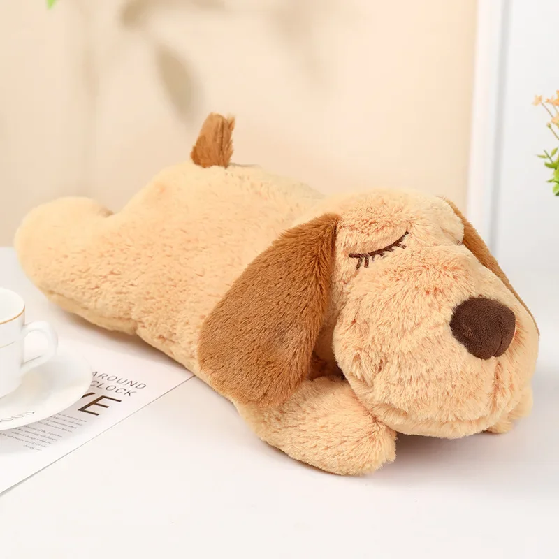 

Pet Heartbeat Puppy Training Toy Plush Dog Snuggle Soothes Anxiety Relieves Sleep