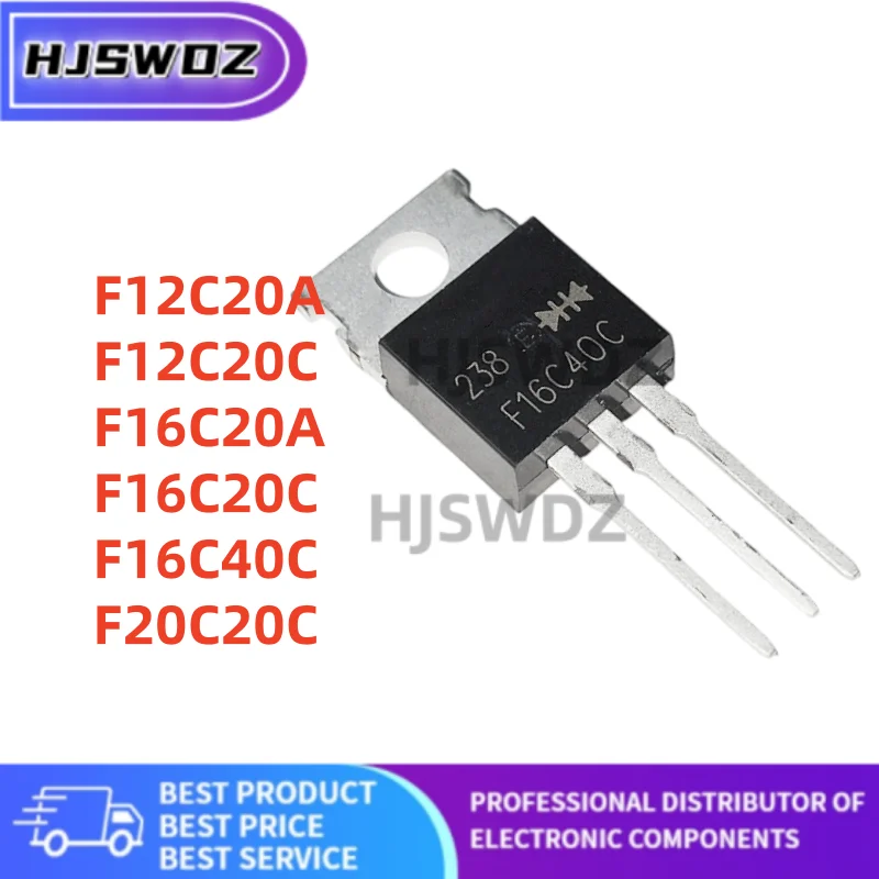 10pcs/lot New F12C20A F12C20C F16C20A F16C20C F16C40C F20C20C TO-220 Fast recovery diode