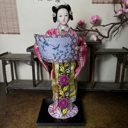 Chinese 12Inch Beijing Opera Dolls Chinese Style Peking Opera Doll Silk Doll Beijing Special Gifts Chinese Cultural Rag Doll