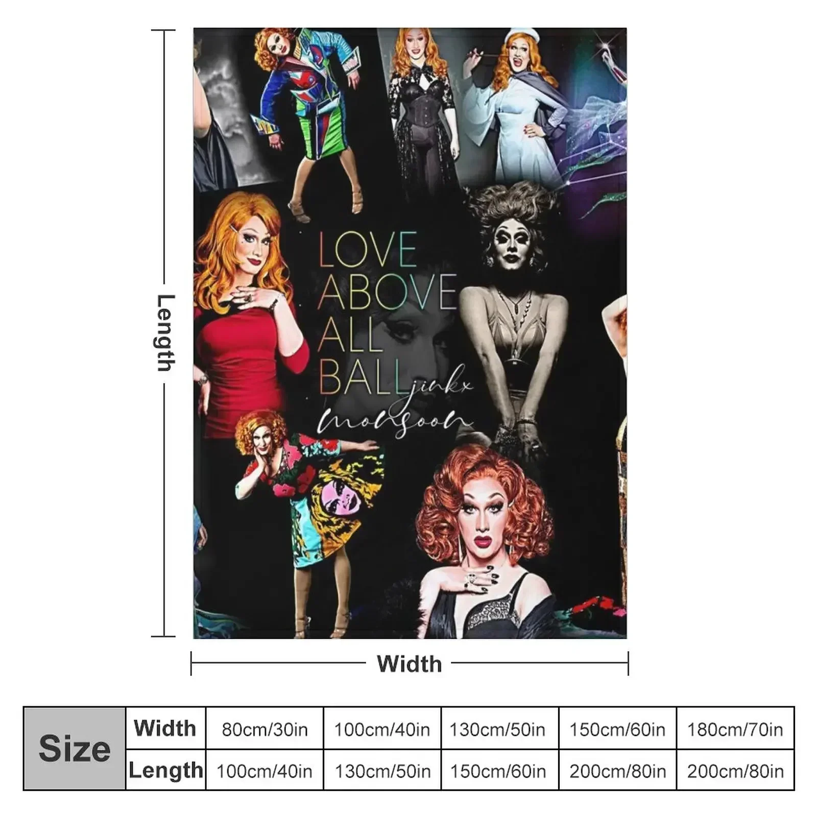 jinkx monsoon Throw Blanket Polar Soft Hairys Summer Decorative Sofas Comforter Blankets