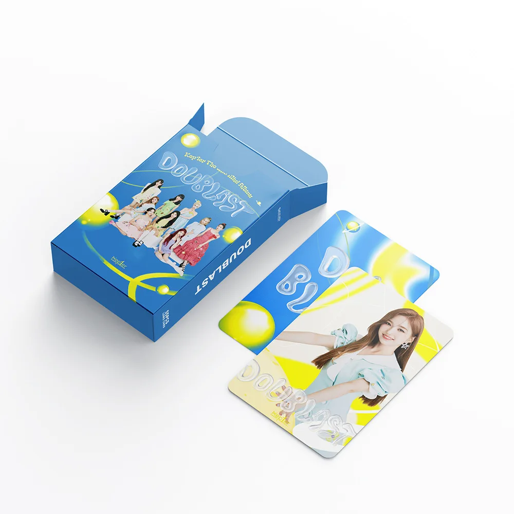 55PCS/Set Kpop Kep1er Album DOUBLAST Lomo Cards Kep1er Photocards Photo Card Fans Collection Gift Cards
