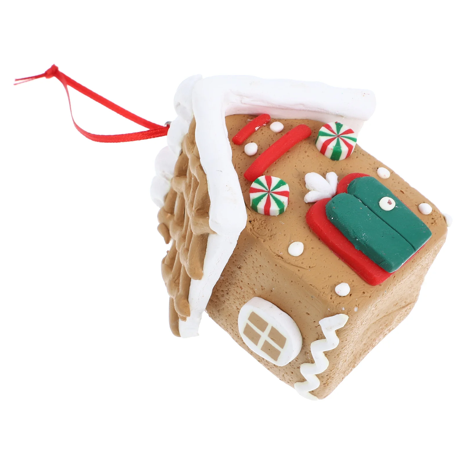 

Clay Christmas Ornament Unique Crafted Small Shape Pendant for Tree Wreath Mantel Holiday Decorations