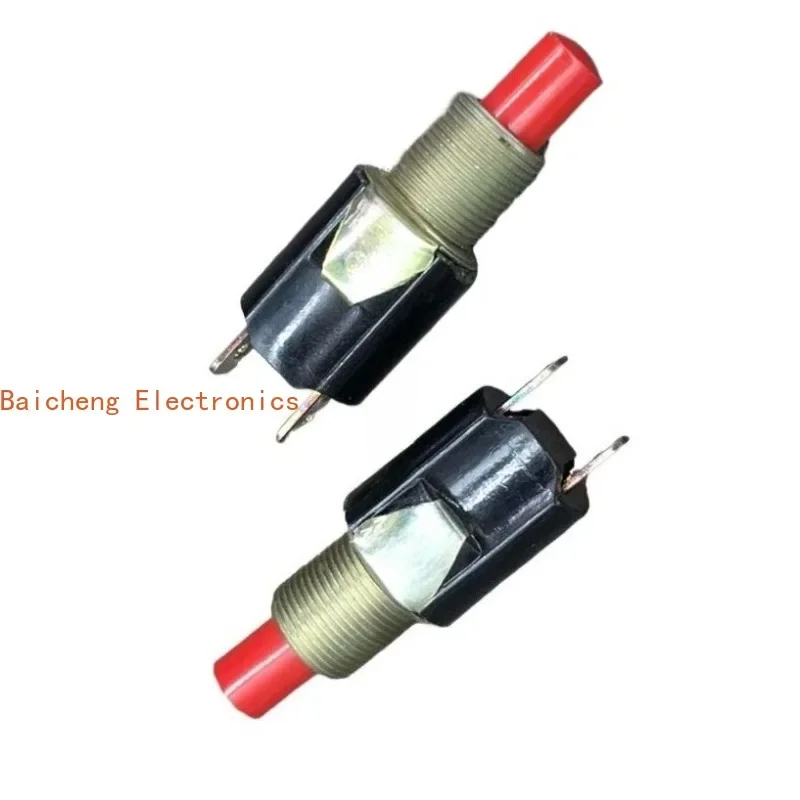5PCS 2-pin normally closed button self popping, self resetting, non locking, non locking micro travel limit switch 4A