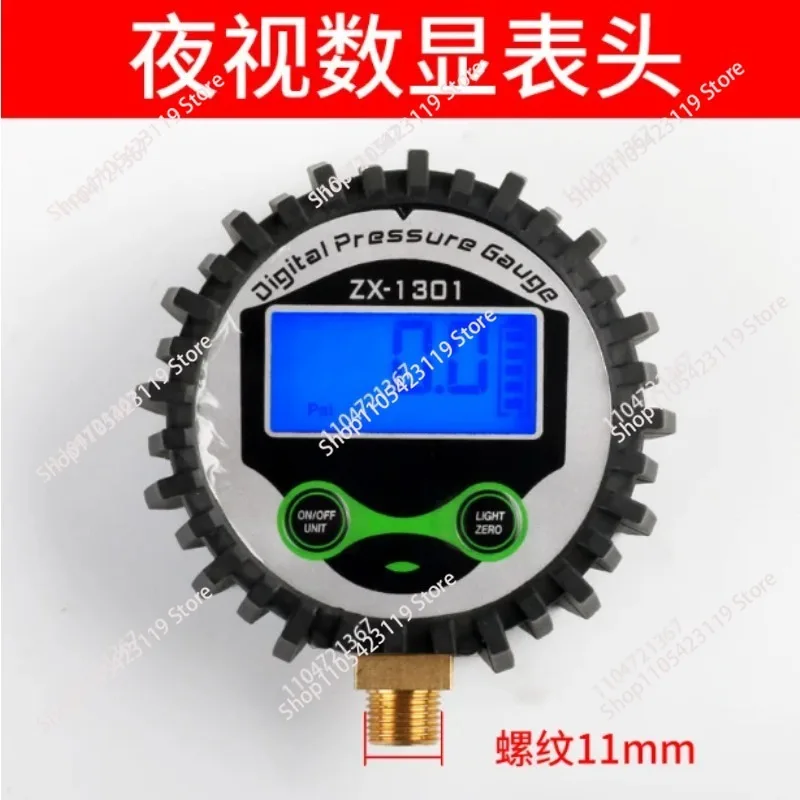 Air Chuck 4 Way Tire Inflation Deflation System and Off-Road Digital Pressure Gauge Customize Hose