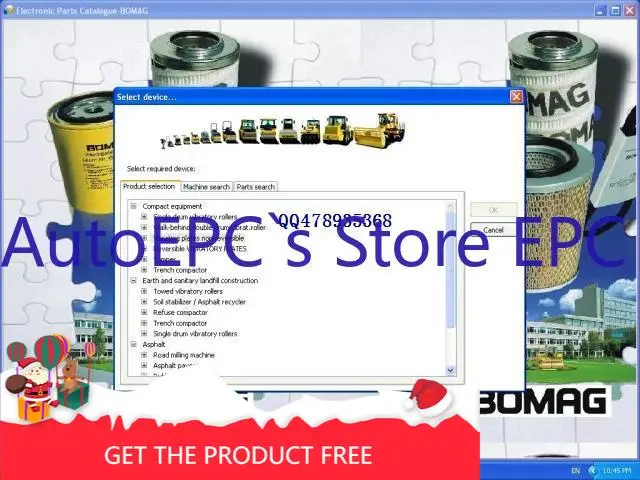 

AutoEPC Bomag EPC 2023, детали-подборщик 7, каталог запасных частей и диаграммы схемы документов