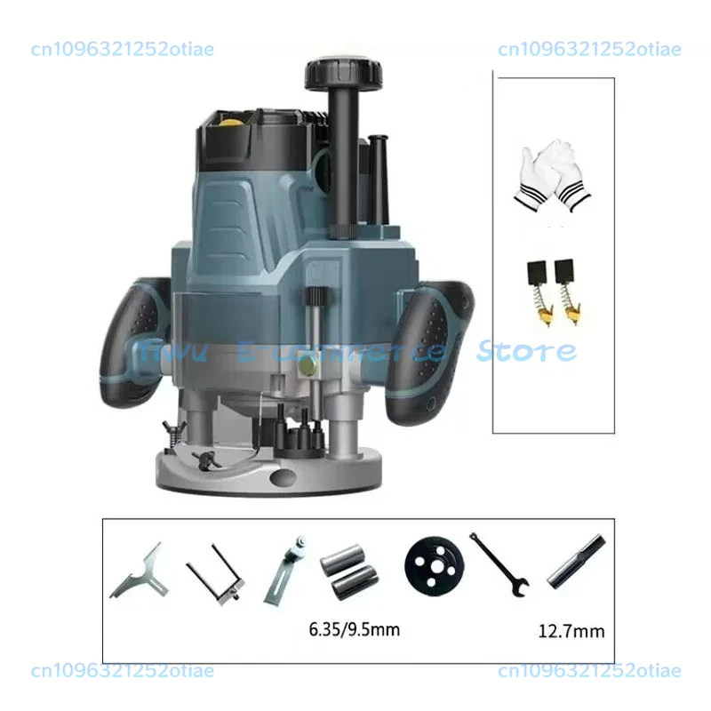 2200W woodworking engraving machine Router Combo Kit Electric Woodworking Machine Electric Woodworking Manual Trimmer Tool BB