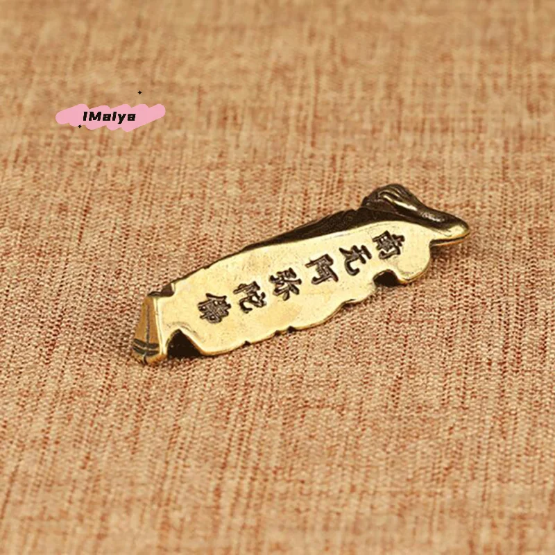 Picture 5: M-1PC Mini Retro Golden Lying Amitabha Buddha Statue Sculpture Figurines Copper Pure Brass Home Decoration Statues
