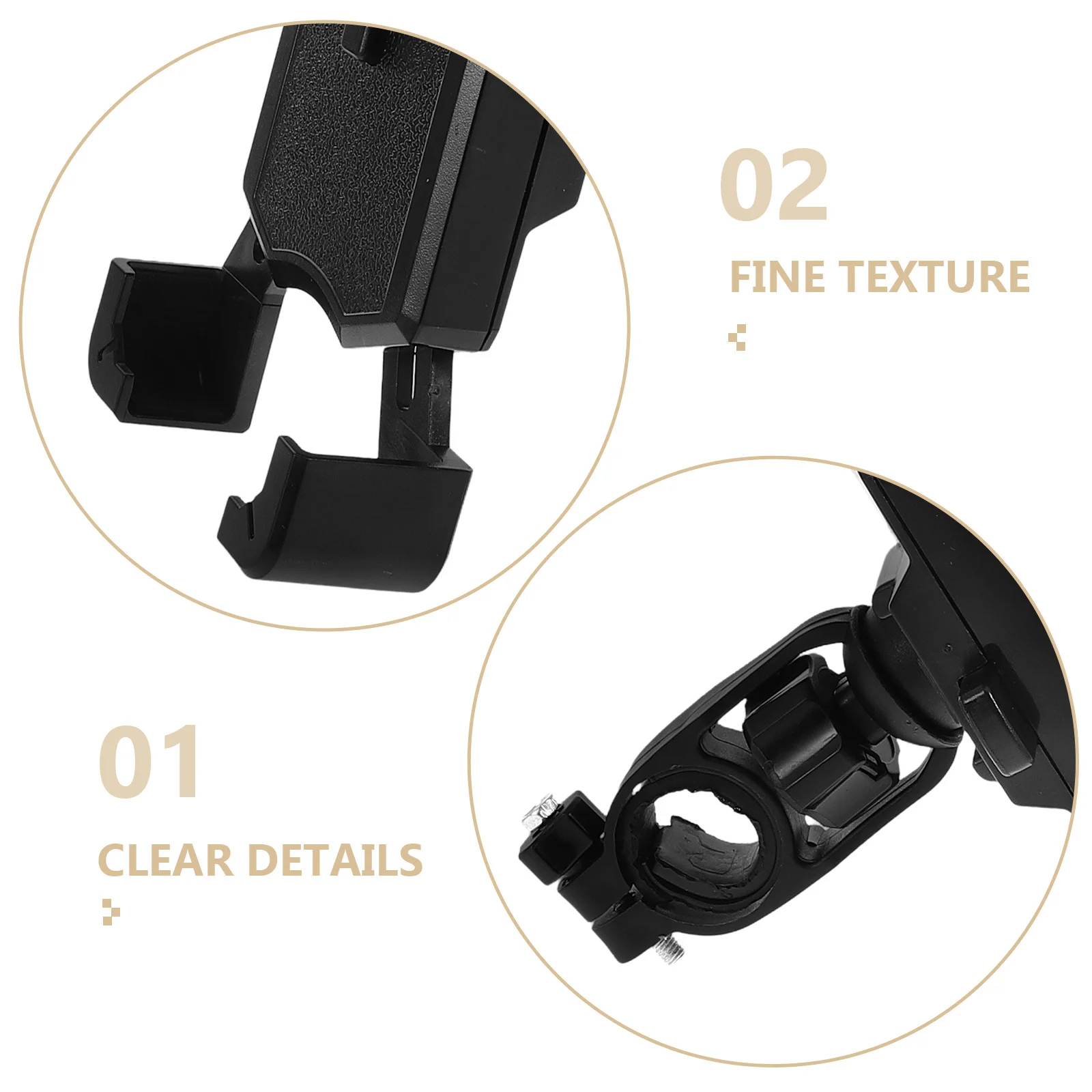 1Set Universal Phone Holder Shockproof Adjustable Bike Mount Phone Holder Umbrella Sun Rain Protection for Motorcycle Electric