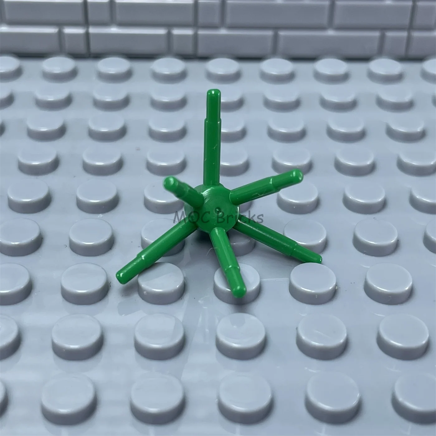 MOC Ziegel Stiel Blätter Pflanzen Blume 37695 24855 3741 19119 Dschungel Garten Szene Pädagogische Bausteine Kinder Spielzeug Puppen – Detail 1