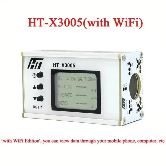 Schietsnelheidsmeter Kogelsnelheid Energiemeting Schieten Chronograaf met achtergrondverlichting LCD Bullet Speed Tester