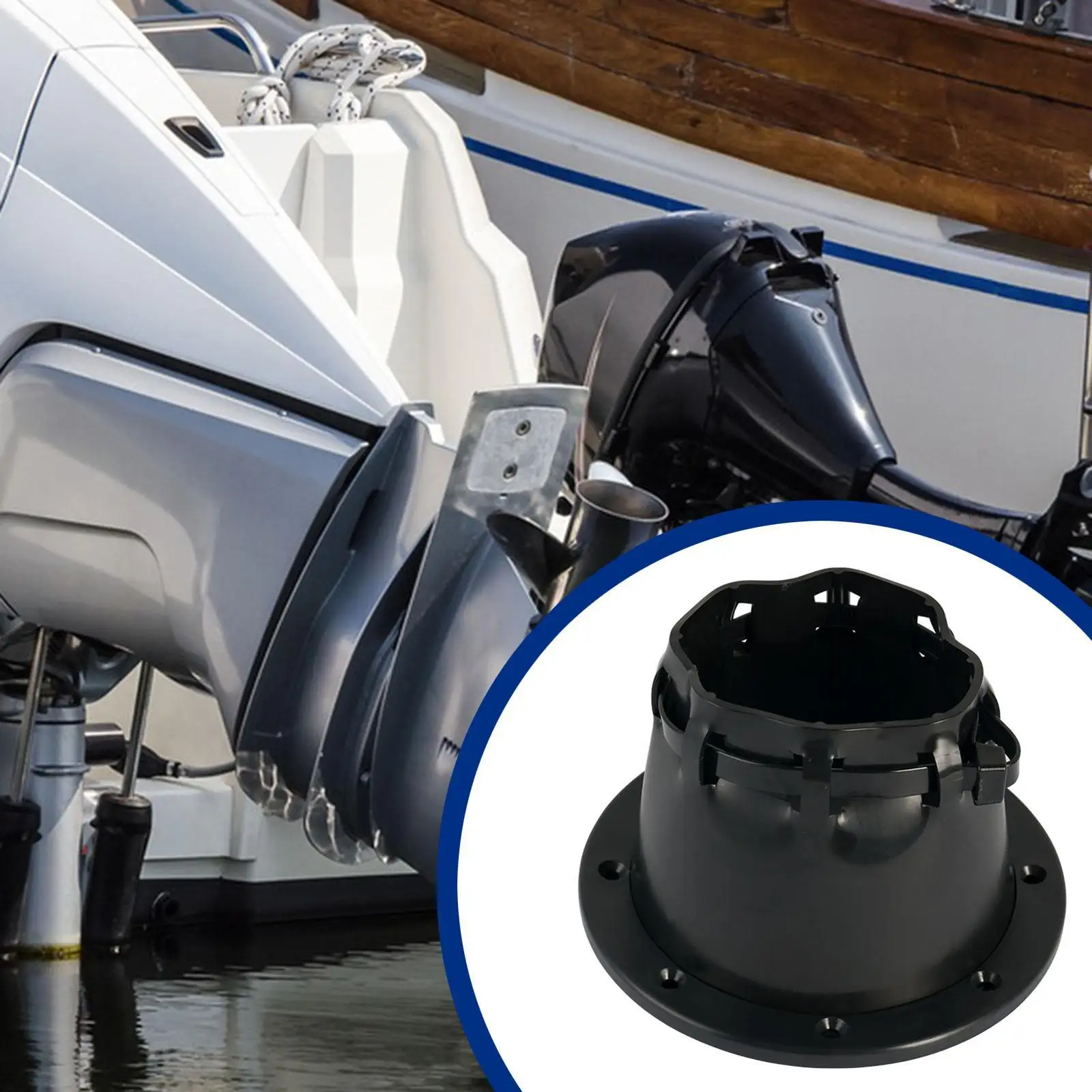 Marine Cable Boot Transom Steering Wires Boot Protect Fuels Lines Wire Organize Universal Protection Management Protector