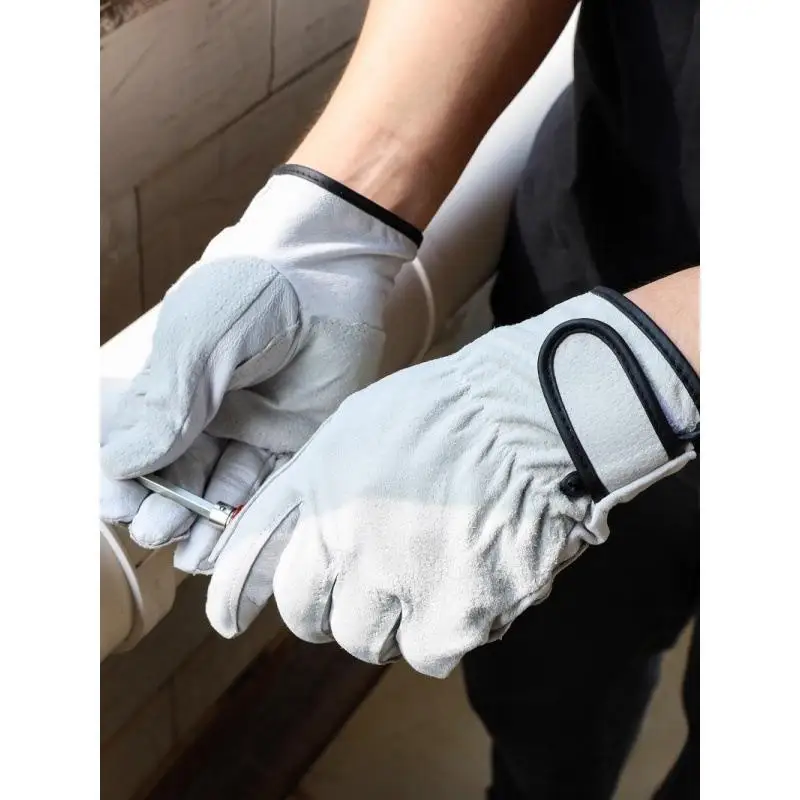 

High-quality Materials Work Gloves Workers Work Welding Safety Protection Garden Sports Motorcycle Driver Wear-resistant Gloves